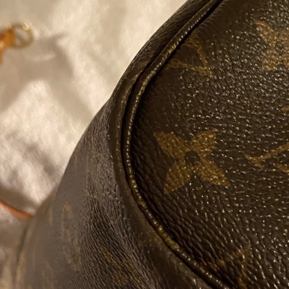Louis Vuitton VINTAGE MM Neverfull #17737 Classic Monogram Canvas Leather Tote - Picture 9 of 15